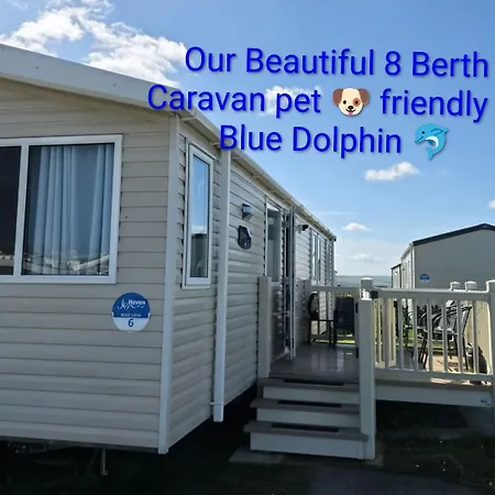 8 Berth Caravan At Blue Dolphin East Coast דירה *
