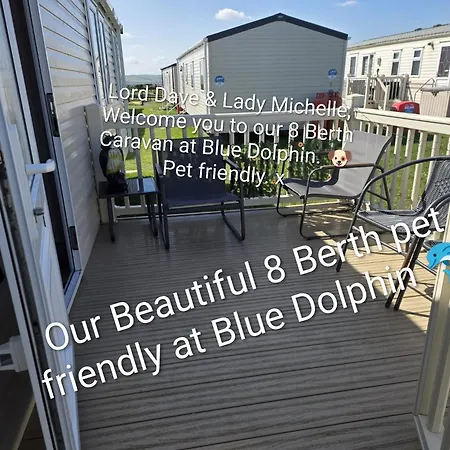 8 Berth Caravan At Blue Dolphin East Coast דירה *