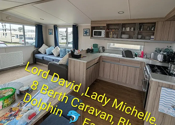 8 Berth Caravan At Blue Dolphin East Coast דירה